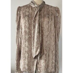 Vici Women’s Flowing Blouse With Tie sz medium